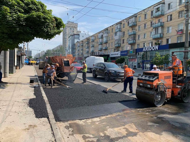 Intervenția serviciilor municipale privind reparaţia şi întreţinerea infrastructurii rutiere