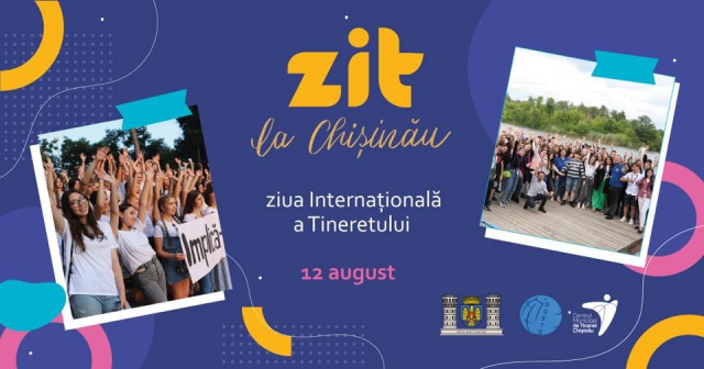 De Ziua Internațională a Tineretului 2022, la Chișinău vor fi organizate astăzi diverse activități pentru cei tineri 