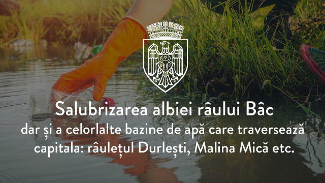 16 martie 2019 - Acțiune de salubrizare a albiei râului Bâc