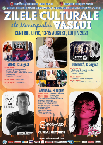 Primăria municipiului Chișinău a participat în cadrul acțiunilor dedicate Zilelor Culturale ale municipiului Vaslui