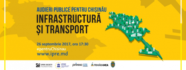 Continuarea proiectului "Audieri publice pentru Chișinău"