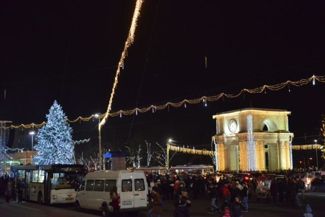 Circulaţia transportului public în noaptea de Revelion