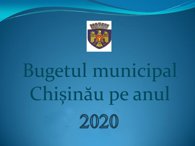 Amânarea examinării în Consiliu a proiectelor: bugetul municipal Chișinău și taxele locale pentru anul 2020 