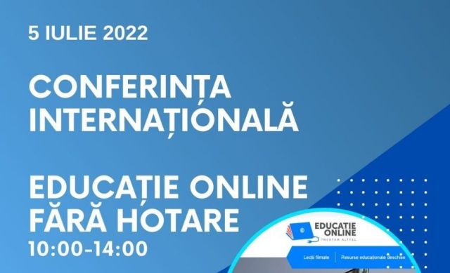   Conferința internațională de totalizare „Educație online fără hotare”, ediția 2022 (VIDEO) 