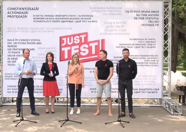  Primăria Municipiului Chișinău și A.O. „Inițiativa Pozitivă” lansează inițiativa de încurajare a testării gratuite la virusul HIV, cu implicarea instituțiilor publice municipale și reprezentanți ai mediului privat (VIDEO) 