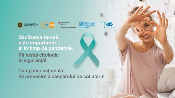 Desfășurarea Campaniei de prevenire a cancerului de col uterin în municipiul Chișinău