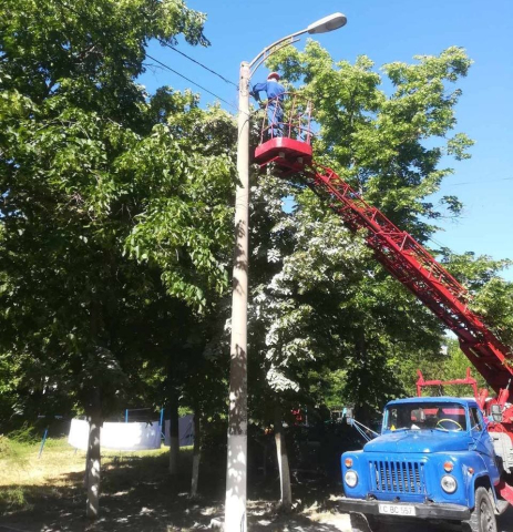 Обслуживание системы уличного освещения в столице