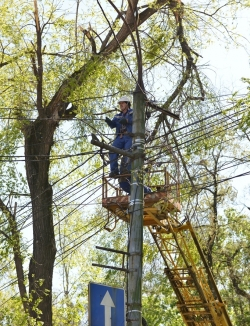 Programul săptămânal de întreținere a sistemului de iluminat public