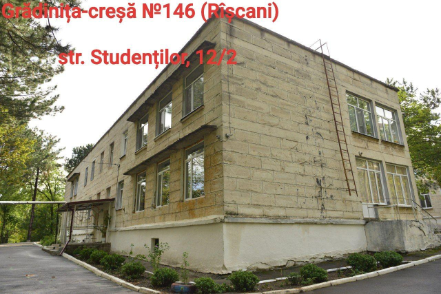 Six kindergartens in the capital will be rehabilitated as part of the project "Energy efficiency and thermal rehabilitation of buildings in Chisinau"