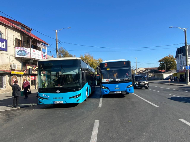 Redeschiderea rutei de autobuz nr. 37 spre comuna Stăuceni