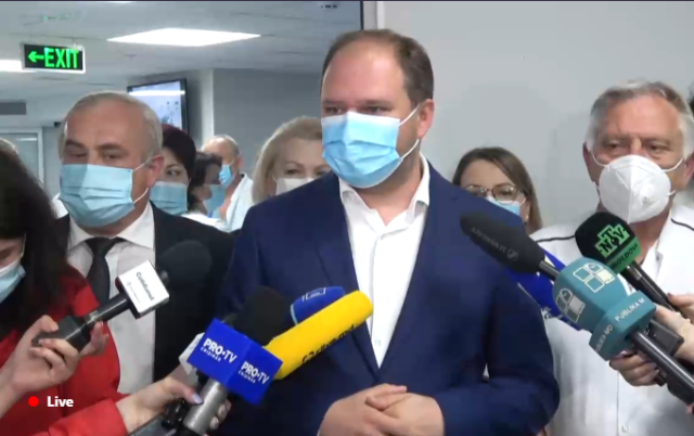 Inaugurarea unei noi secții de terapie intensivă și reanimare din cadrul Spitalului Clinic Municipal „Sfânta Treime” (VIDEO)