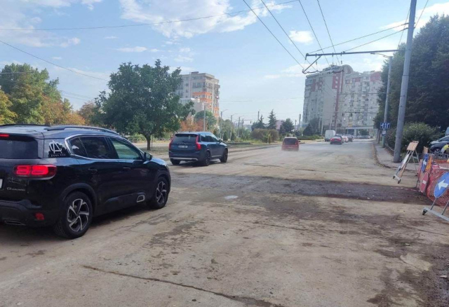 Traficul rutier pe str. Ciuflea a fost reluat în regim obișnuit