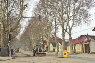 Suspendarea traficului rutier pe unele străzi din capitală strada Ion Creangă, tronsonul str. V. Belinski - str. Alba Iulia