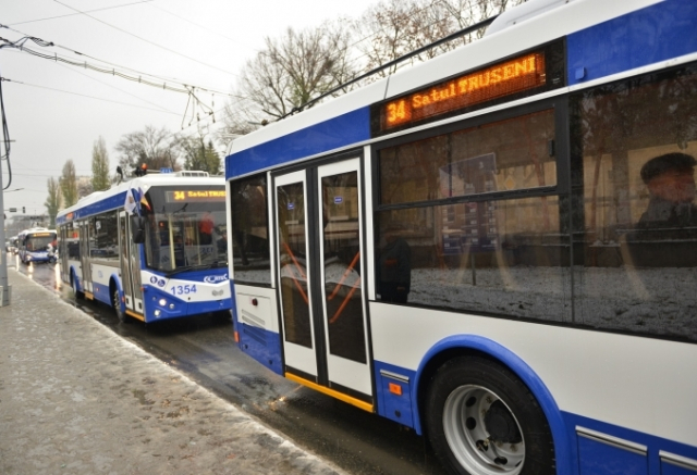 Suplinirea rutei de troleibuz nr. 34 cu o nouă unitate de transport